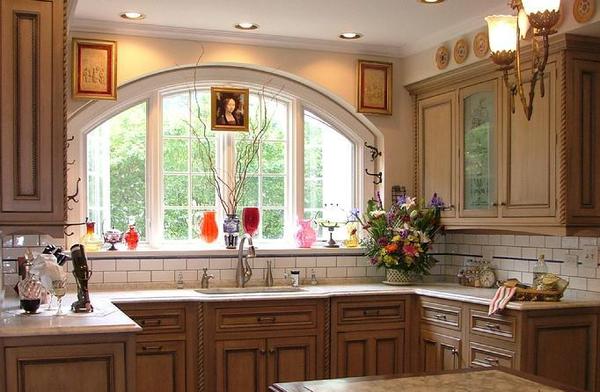 3 идеи оформления окна на кухне, дёшево, легко, оригинально